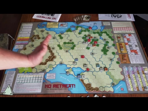 Review: No Retreat! The Russian Front by GMT Games - The Players' Aid