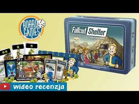 Fallout Shelter - Recenzja | Zasady | Gra Planszowa