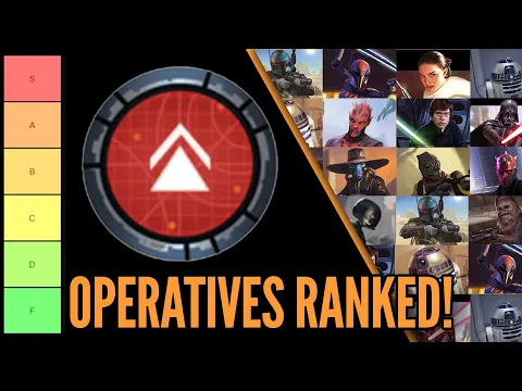Star Wars Legion OPERATIVES TIER LIST