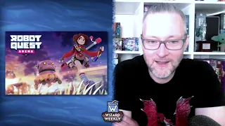 Robot Quest! First look at minis, cards and game board!│Wizard Weekly Highlights