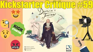 Kickstarter Critique #59: Darwin's Journey *Charles Darwin’s journey to the Galapagos Boardgame*