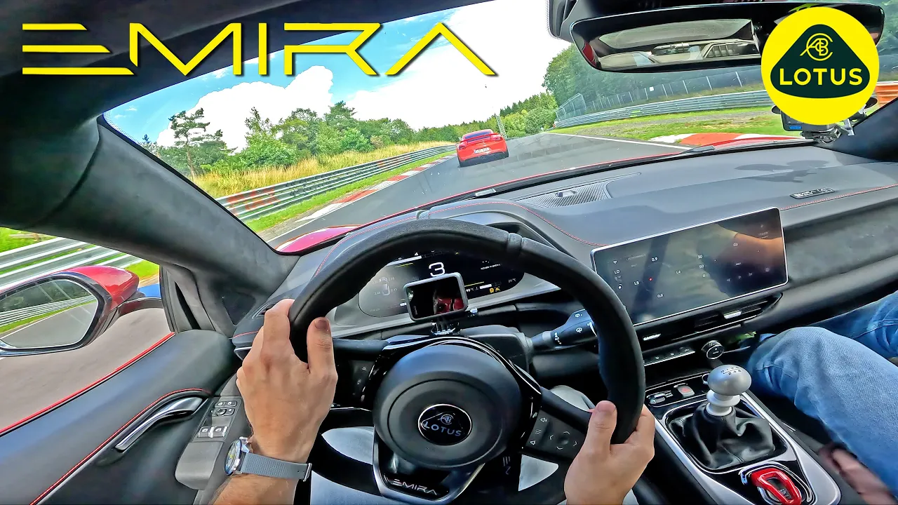 Lotus Emira V6 better than a Cayman GT4 on the Nurburgring?!