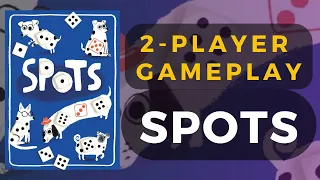 Spots Board Game 2 Player Gameplay | DaniCha