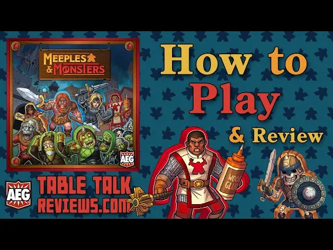 How to Play Meeples & Monsters + Review | Table Talk Reviews