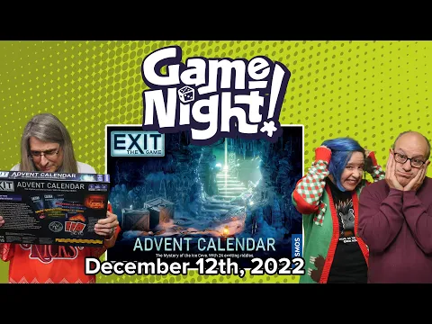 GameNight! 24 Days of Advent - Exit: The Game – Advent Calendar: The Mystery of the Ice Cave Dec. 12
