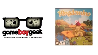 Kingdomino (Allegro) Review with the Game Boy Geek