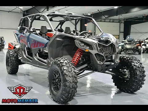 2026 Can-am Maverick X3 Max Rs Turbo Dusty Navy Thumbnail alt