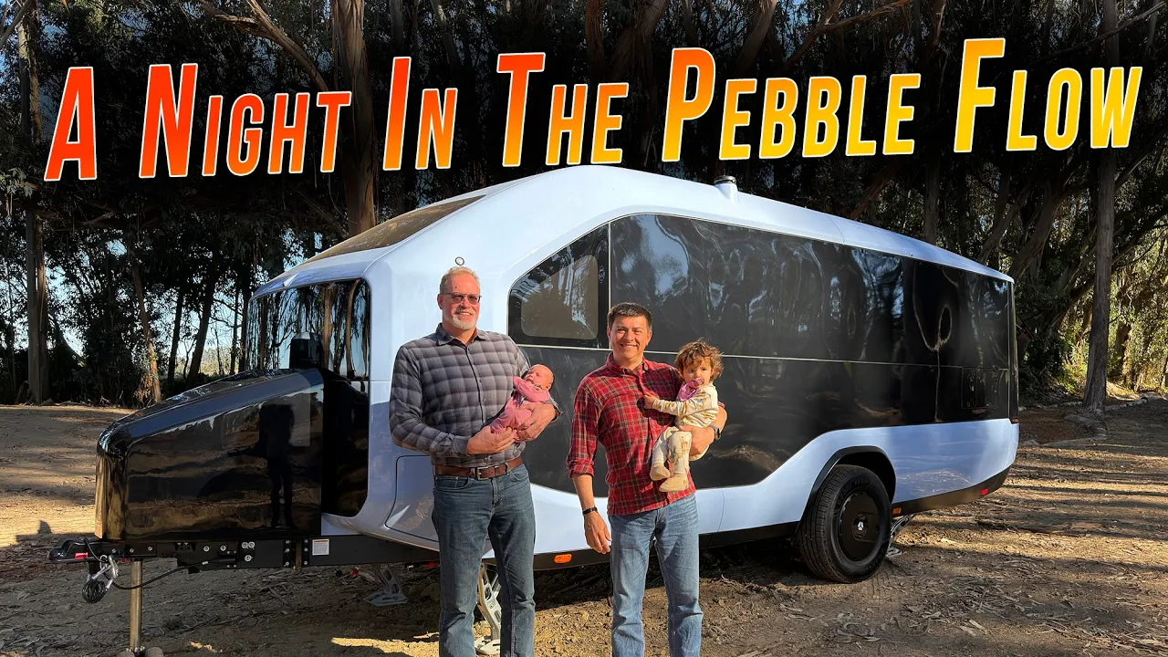 A Night In The Pebble Flow  |  The Future Of Glamping
