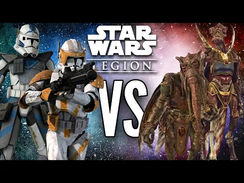 Geonosians vs Clones: Legion Battle Report