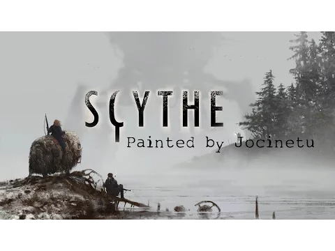 Scythe boardgame full painted miniatures