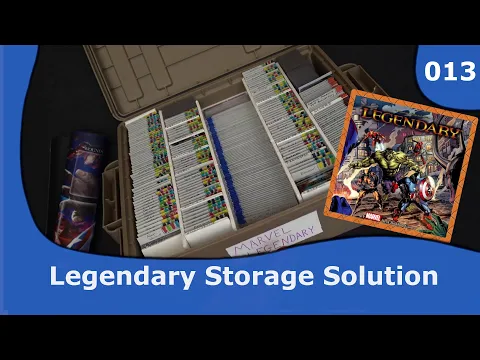 Marvel Legendary - Storage Solution | 013 | CulBlu and Cardboard