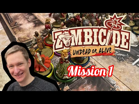 Zombicide Undead or Alive : Mission 1 (Attempt 1)