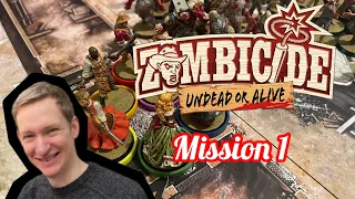 Zombicide Undead or Alive : Mission 1 (Attempt 1)