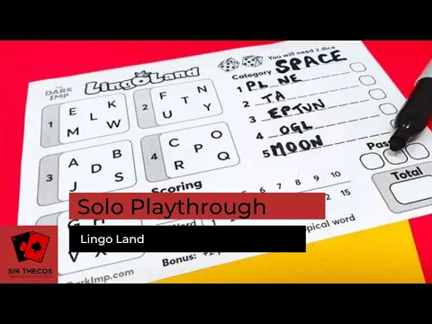 Solo Playthrough | Lingo Land