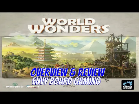 World Wonders Board Game Overview & Review