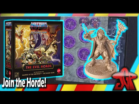 SILENT unboxing: The Evil Horde for Masters of the Universe: The Board Game