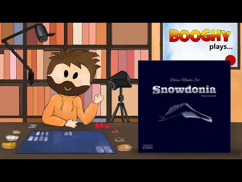 Booghy plays... Snowdonia(2p, Rules, Playthrough, Review)