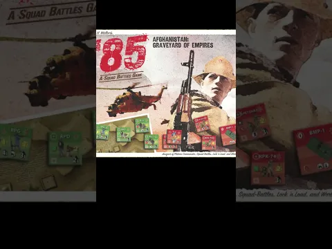 85 Afghanistan: Graveyard of Empires Board Game quick Review, sneak peek, best features #boardgaming