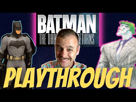Batman the Dark Knight Returns Board Game Playthrough
