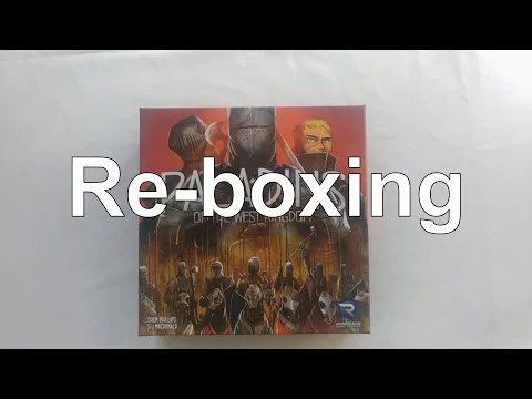 Re-boxing Paladins of the West Kingdom & City of Crowns