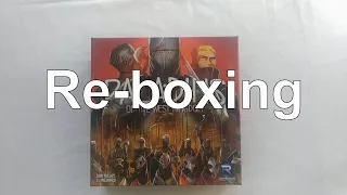 Re-boxing Paladins of the West Kingdom & City of Crowns