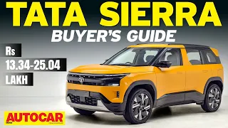 Tata Sierra - Which variant to buy? | Buyer's Guide | Autocar India