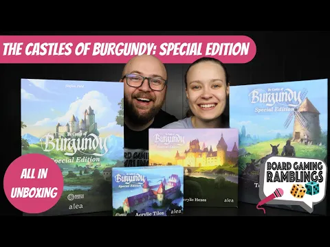 The Castles of Burgundy: Special Edition - All In Unboxing
