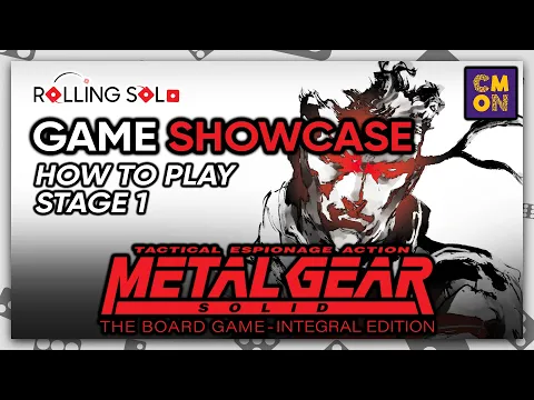 Metal Gear Solid: The Board Game | How To Play | Stage 1