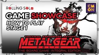 Metal Gear Solid: The Board Game | How To Play | Stage 1