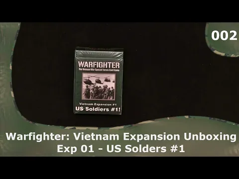 WF: Vietnam Exp 01 - US Soldiers #1 | 02 | Warfighter Vietnam Expansions Unboxings