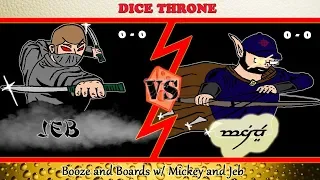 Dice Throne - Huntress vs. Samurai