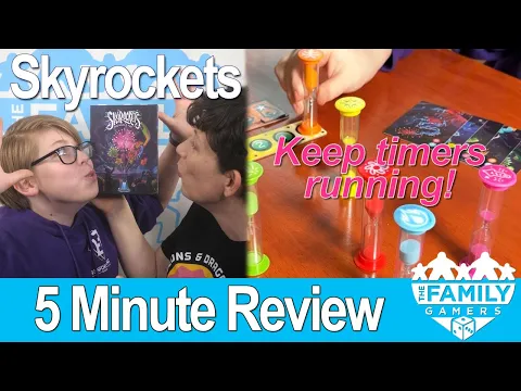 Skyrockets - super-fast cooperative game for families