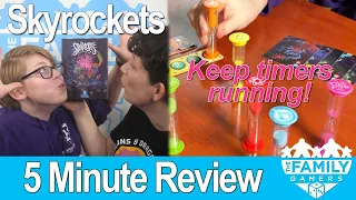 Skyrockets - super-fast cooperative game for families