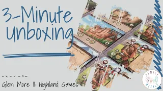 Glen More II: Chronicles - Highland Games - 3-Minute Unboxing