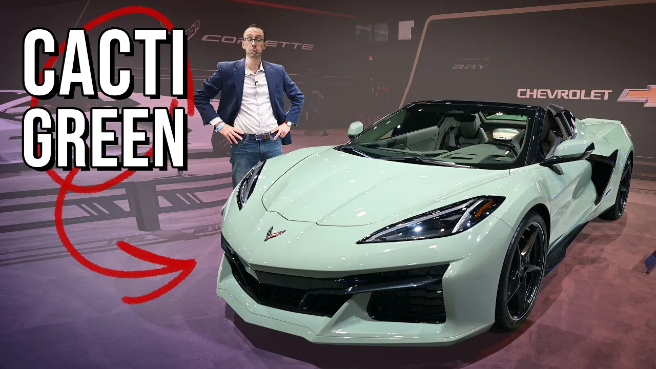 2024 E-Ray: Hybrid Sports Car Unleashed | 2023 Chicago Auto Show