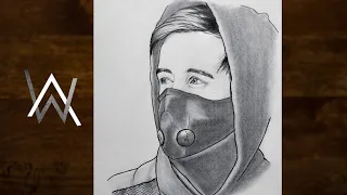 How to Draw Alan Walker 🔥 Alan Walker Pencil Drawing Step by Step | YouCanDraw