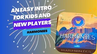 Harmonies board game - an easy version for kids and new players