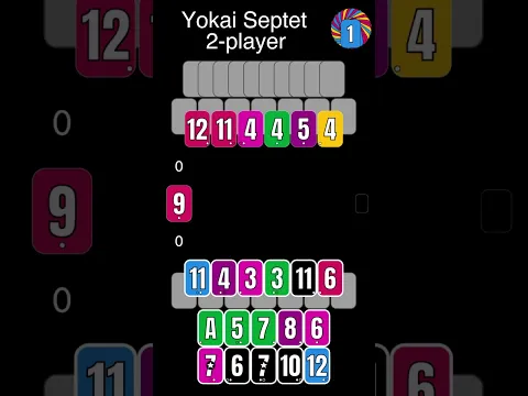 How to play Yokai Septet 2-player in Trickster's Table