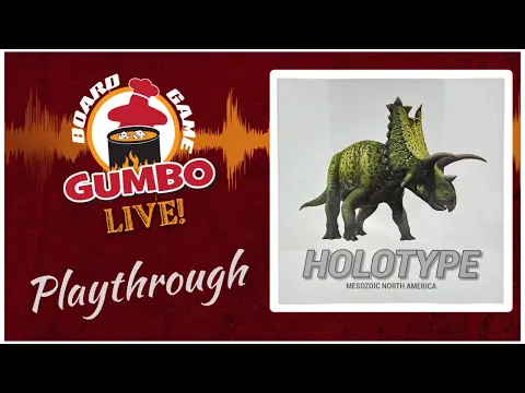 Holotype: Mesozoic North America - playthrough (2p)