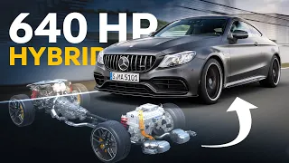 New Mercedes-AMG C63: AMG Goes ELECTRIC with 640hp Mega Hybrid