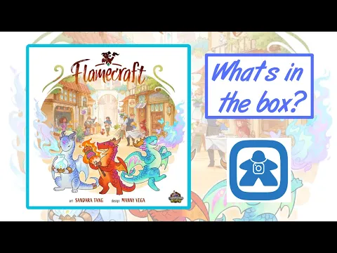 Flamecraft board game unboxing