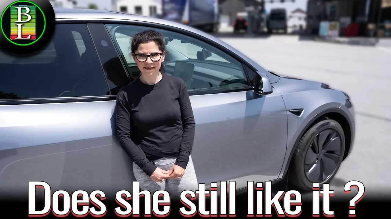 What my wife Cindy thinks of the NEW Tesla Model Y Juniper