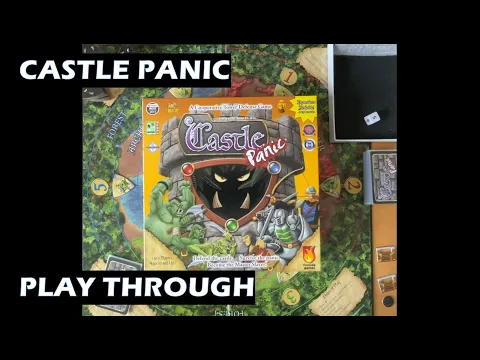 Castle Panic Play Through Board Game Solo Session