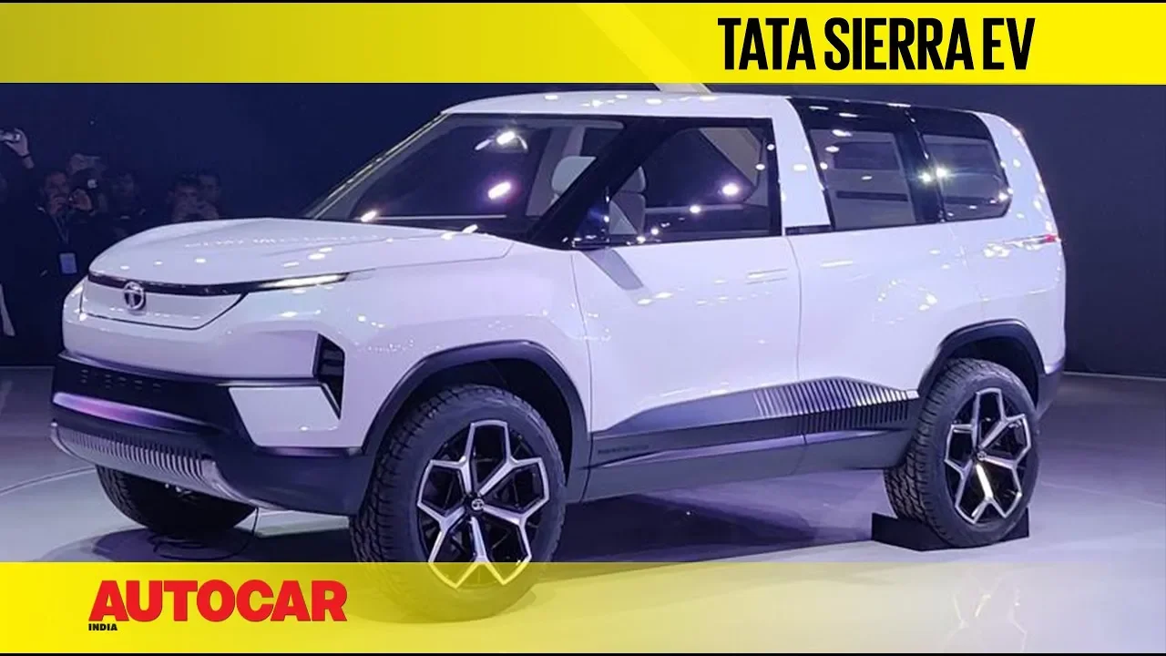 Auto Expo 2020 - Tata Sierra - Exclusive Walkaround with Pratap Bose | Autocar India