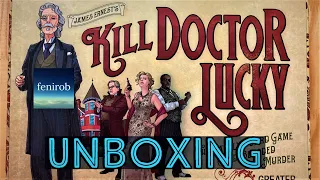 Kill Doctor Lucky Board Game I Unboxing (No Talking)