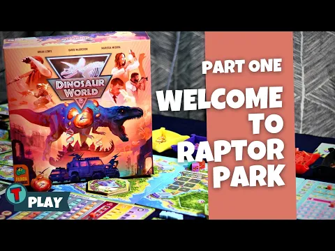 Dinosaur World Board Game | Solo Playthrough | Part One | Learn to Play | Totally Tabled