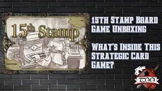 15th Stamp Board Game Unboxing | What’s Inside This Strategic Card Game?