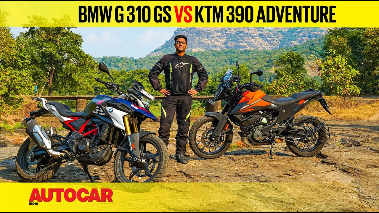 BS6 BMW G 310 GS vs KTM 390 Adventure - ADV for victory | Comparison | Autocar India