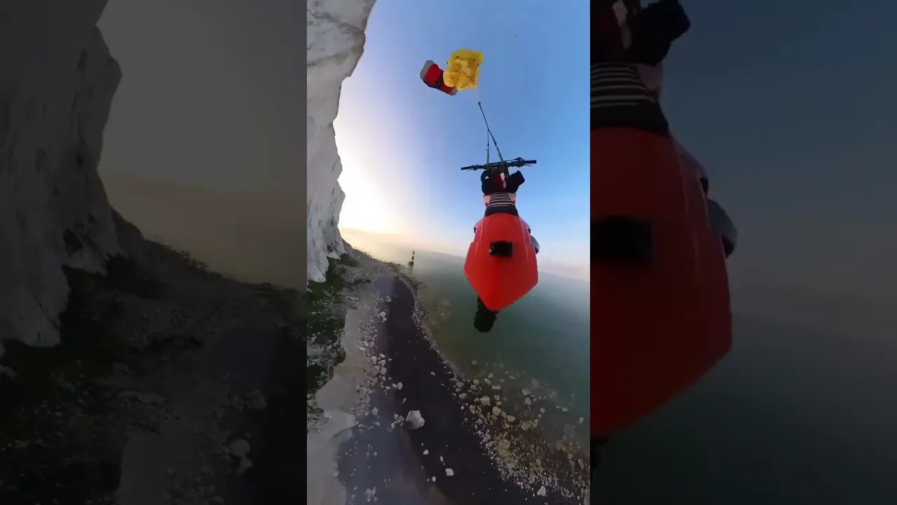 POV: You just jumped off a cliff…? 😳🔥