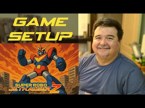 Martin Is Probably Playing This Wrong: Jetkaiser Z Game Setup